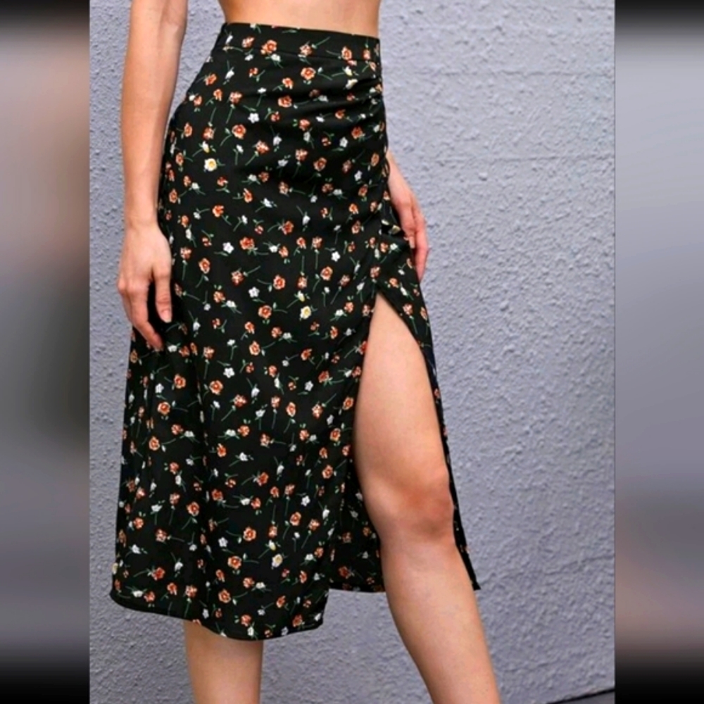 Floral Skirt Set